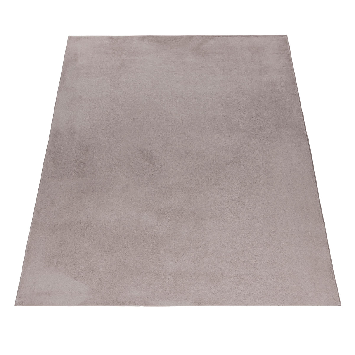 Carpettex Rabbit Hochflor Teppich Kunstfell Einfarbig Flauschig Weich
