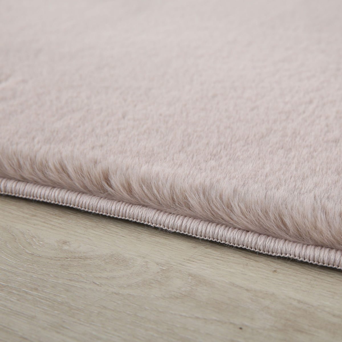 Carpettex Rabbit Hochflor Teppich Kunstfell Einfarbig Flauschig Weich