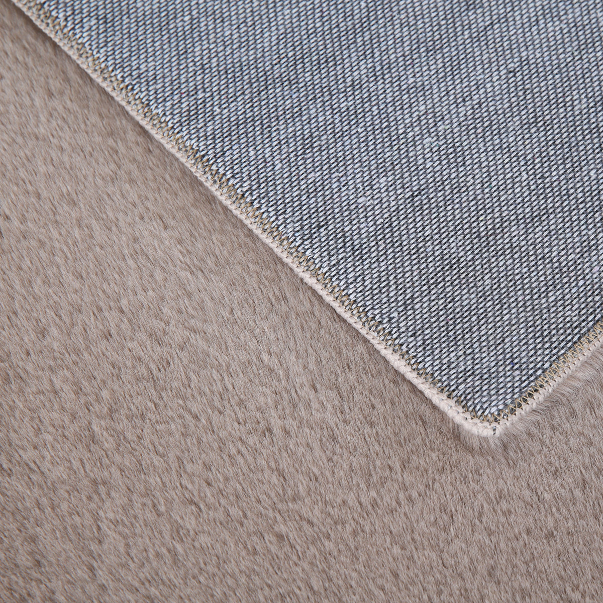 Carpettex Rabbit Hochflor Teppich Kunstfell Einfarbig Flauschig Weich