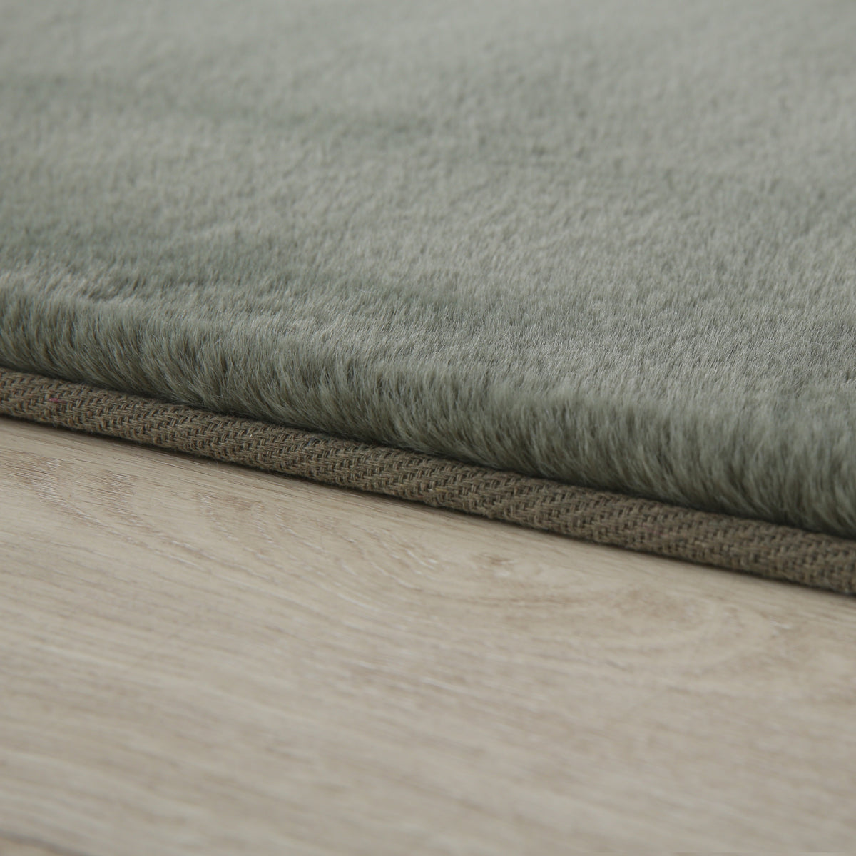 Carpettex Rabbit Hochflor Teppich Kunstfell Einfarbig Flauschig Weich