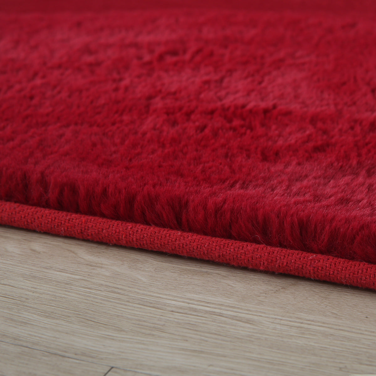 Carpettex Rabbit Hochflor Teppich Kunstfell Einfarbig Flauschig Weich