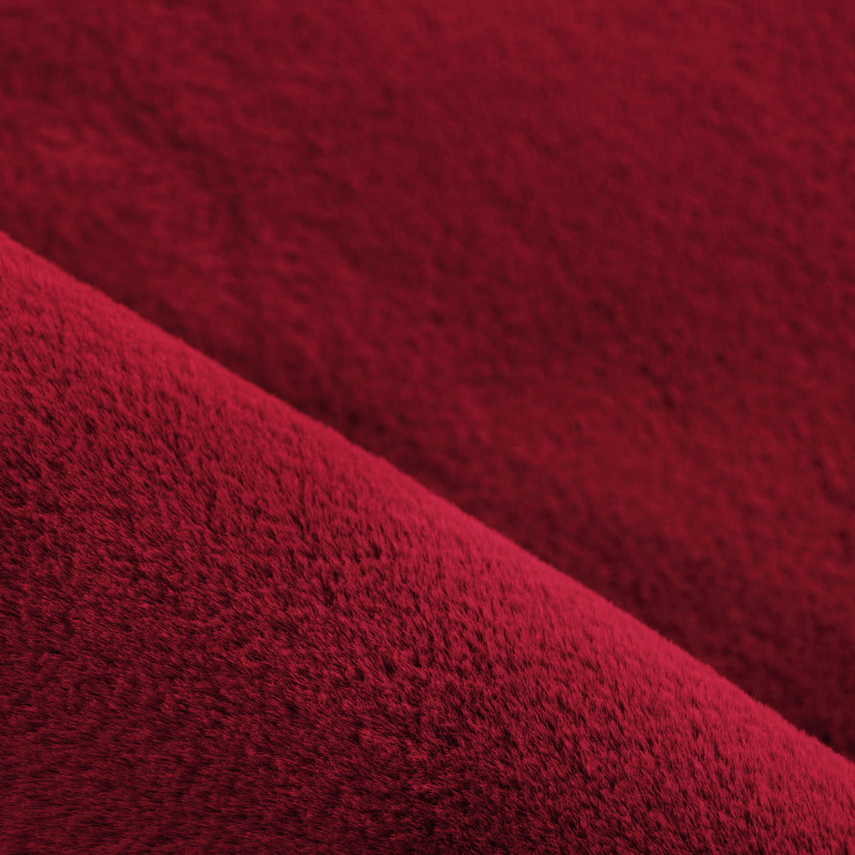 Carpettex Rabbit Hochflor Teppich Kunstfell Einfarbig Flauschig Weich
