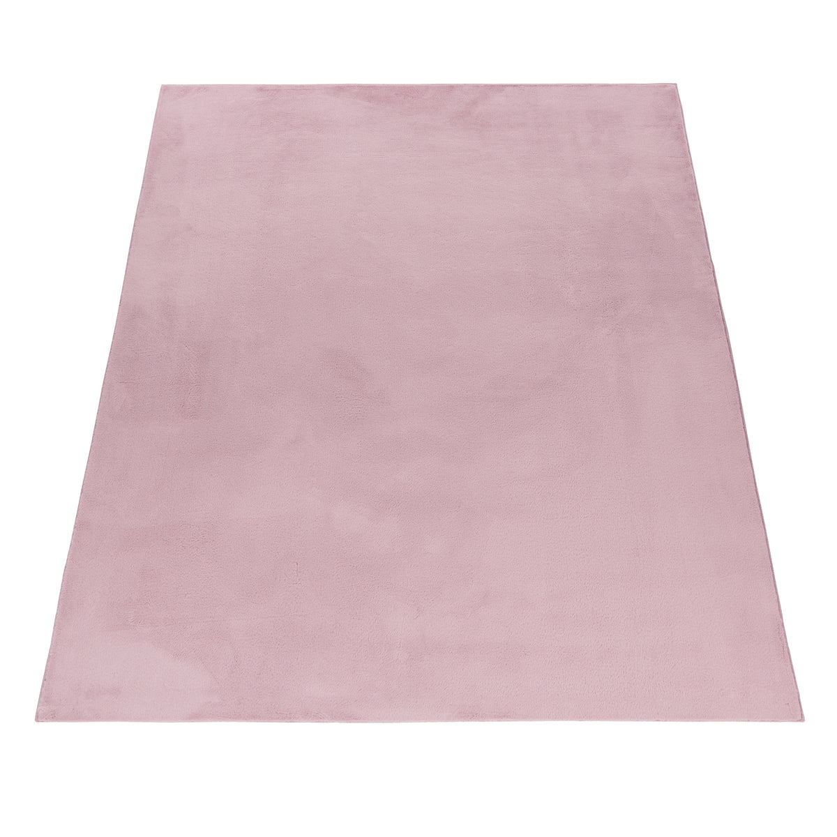 Carpettex Rabbit Hochflor Teppich Kunstfell Einfarbig Flauschig Weich