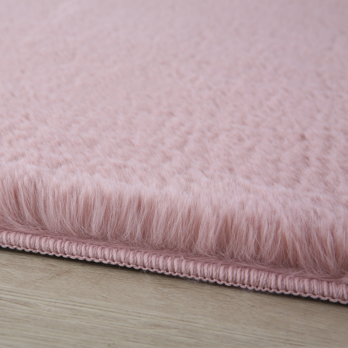 Carpettex Rabbit Hochflor Teppich Kunstfell Einfarbig Flauschig Weich