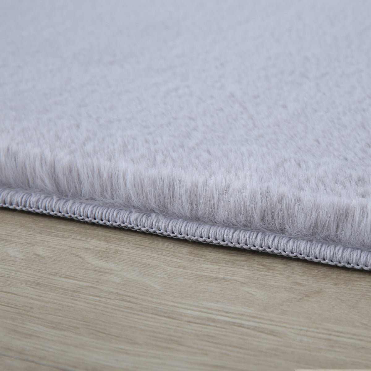 Carpettex Rabbit Hochflor Teppich Kunstfell Einfarbig Flauschig Weich