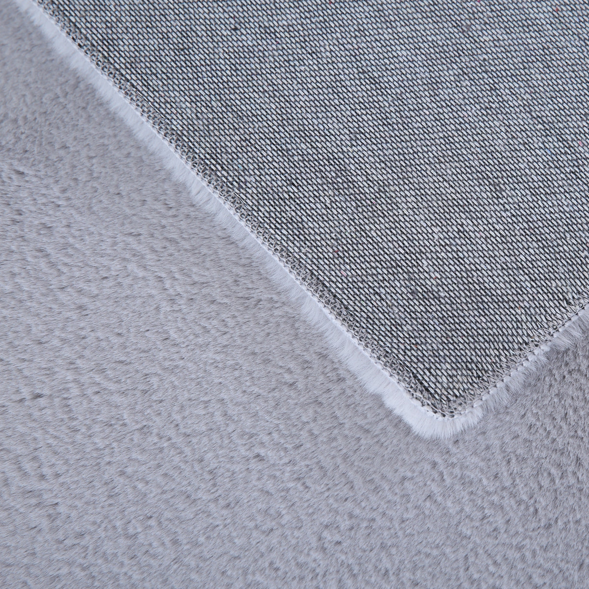 Carpettex Rabbit Hochflor Teppich Kunstfell Einfarbig Flauschig Weich