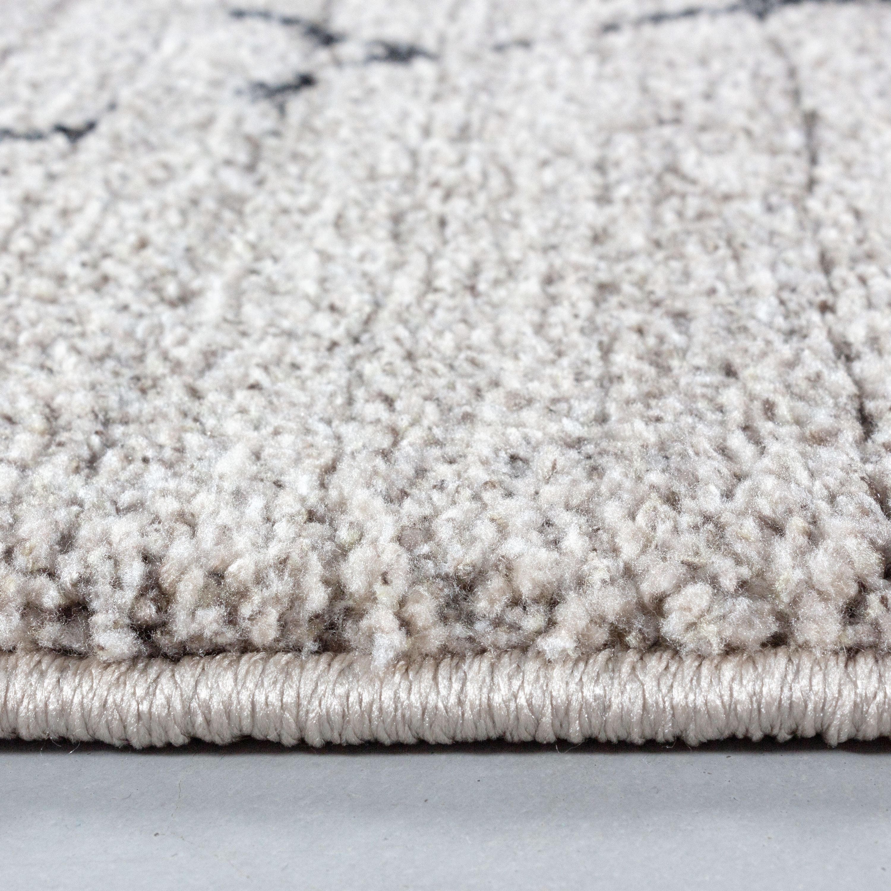 Short pile carpet living room Berber design carpet boho style natural look