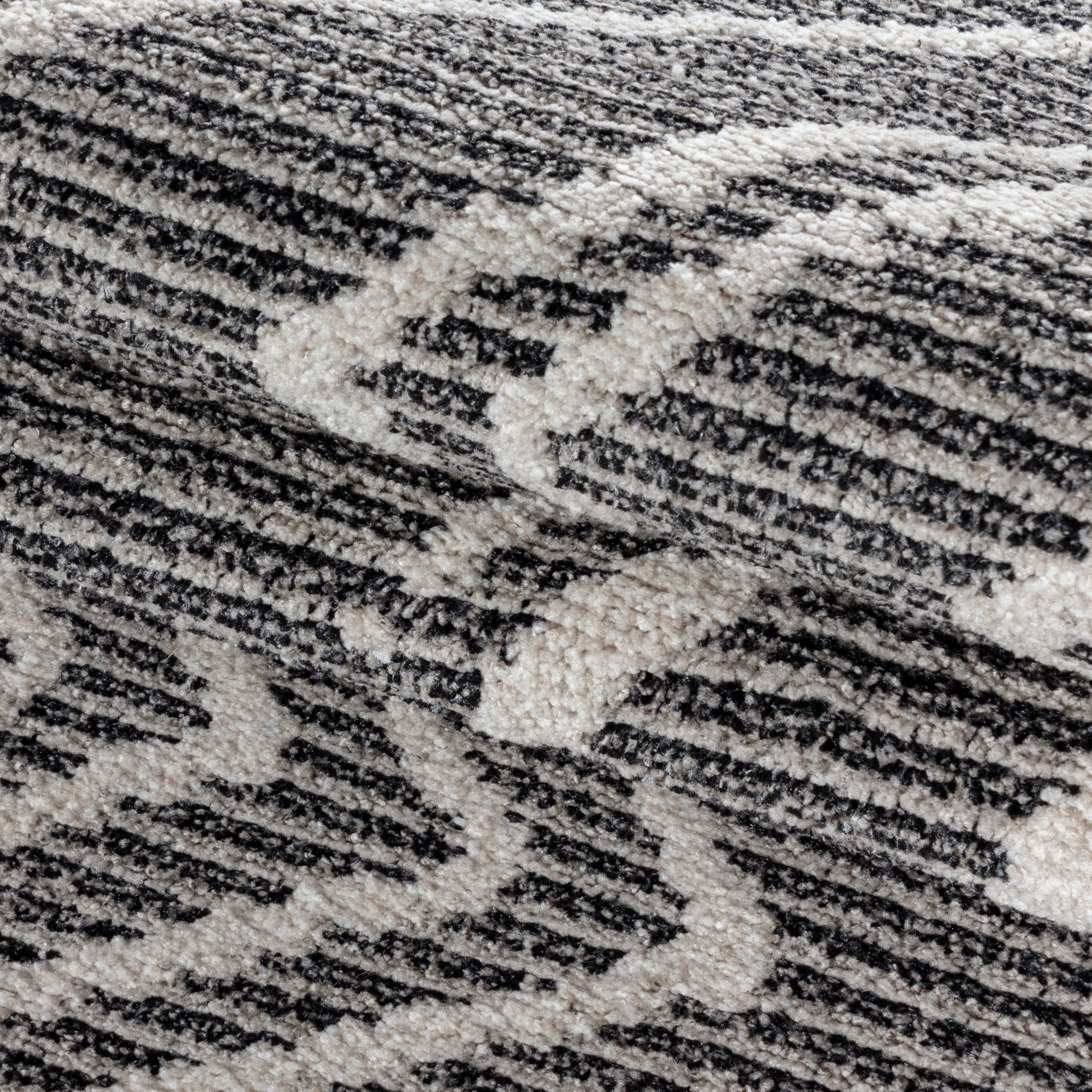 Short pile carpet living room Berber design Scandinavian style natural look