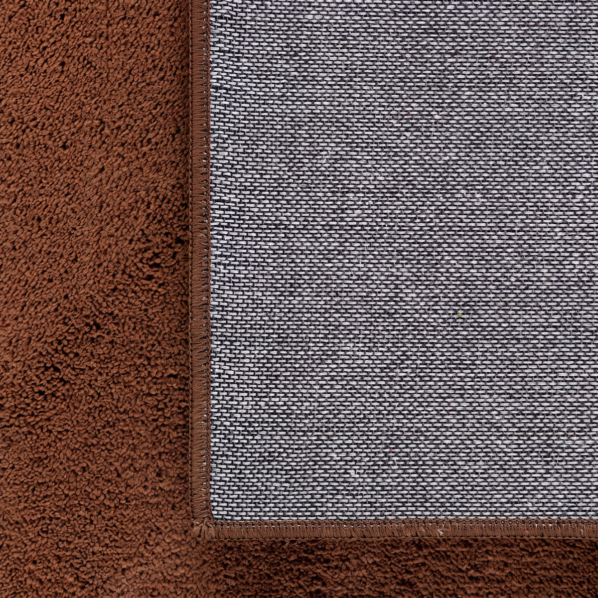 Carpettex Waschbarer Kurzflor Teppich Modern Einfarbig Weich