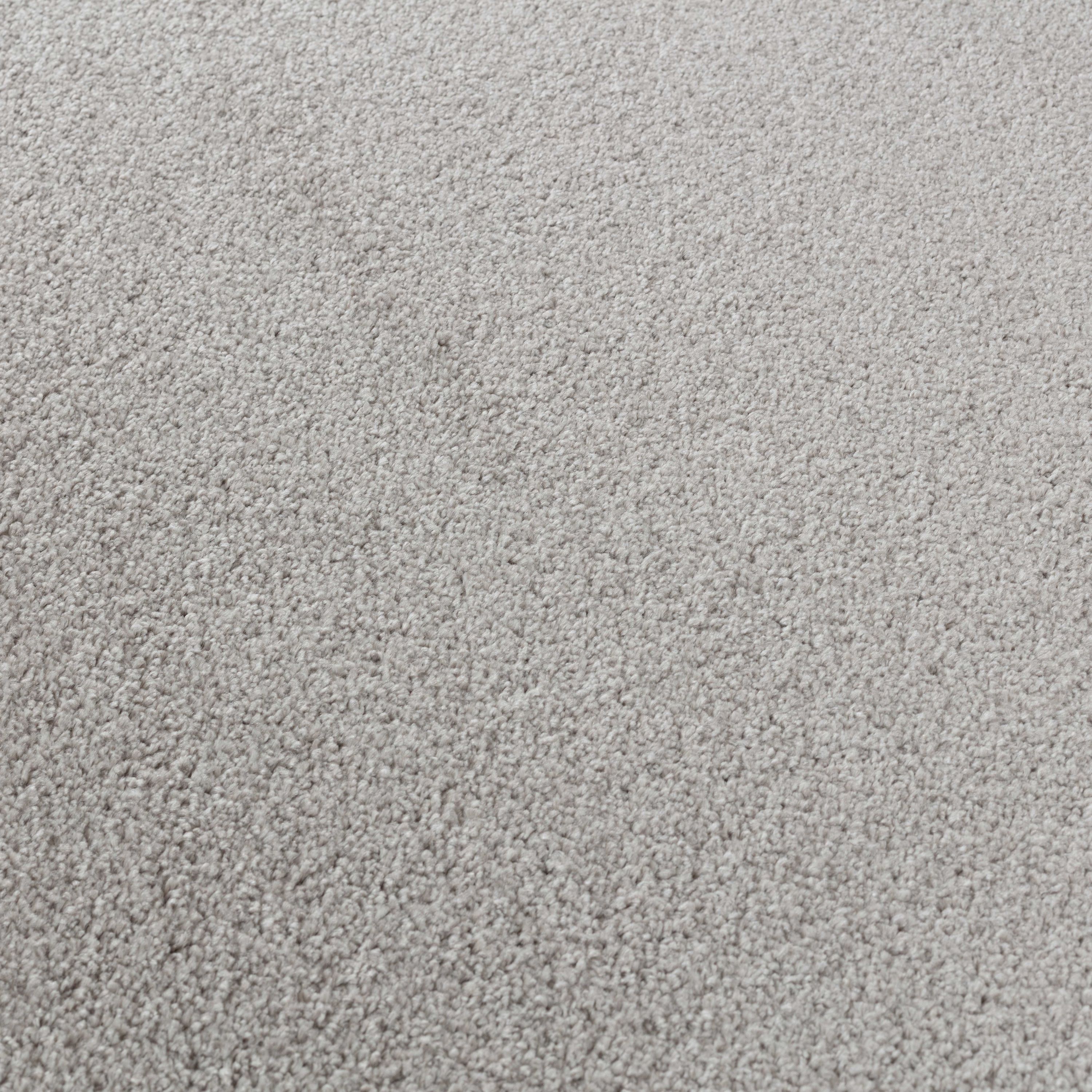 Solid color rug for living room, bedroom, kitchen, short pile, soft, cream