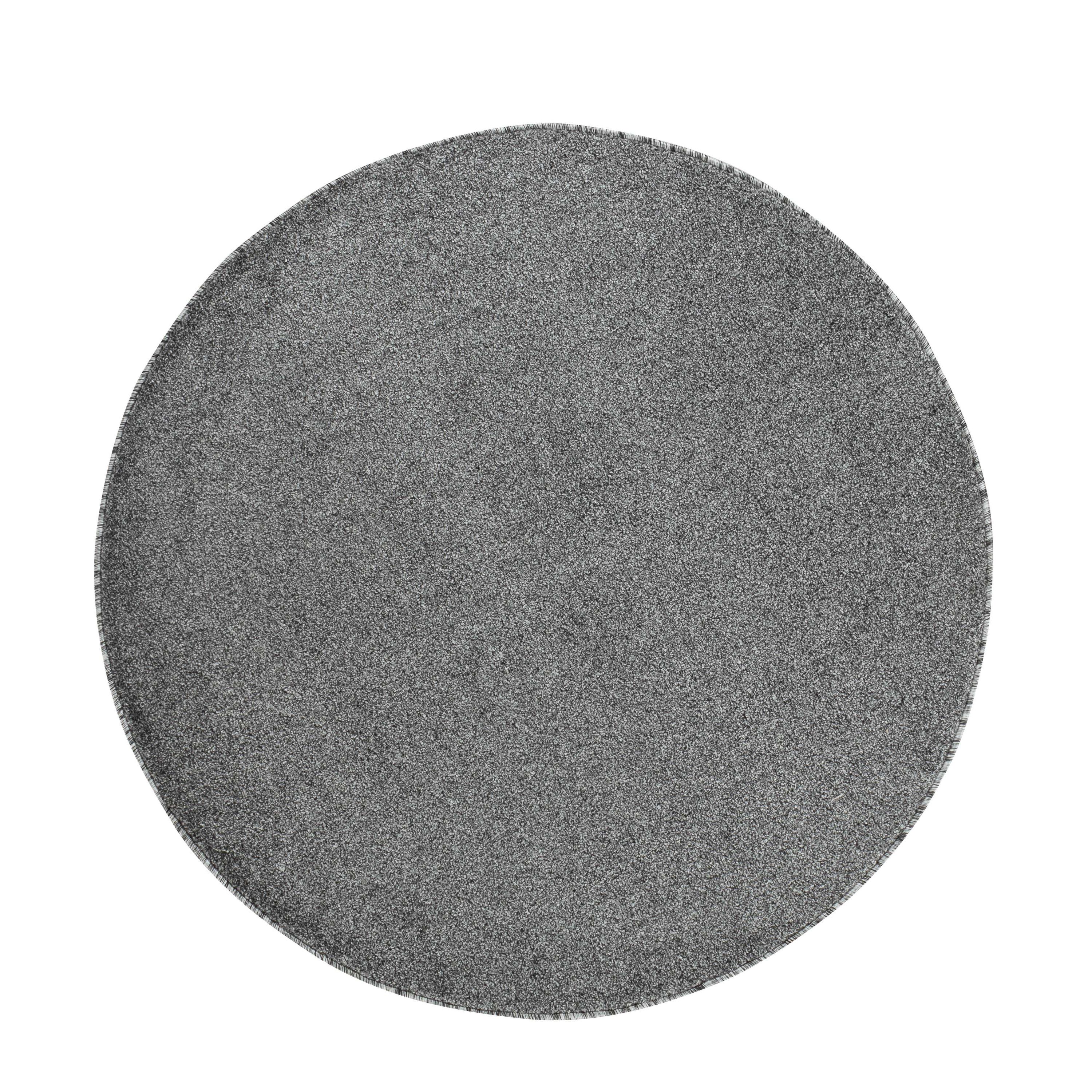 Solid color rug for living room, bedroom, kitchen, short pile, soft, grey