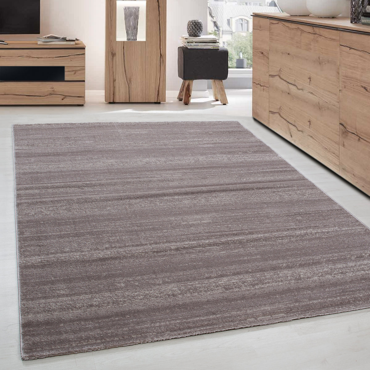 Carpettex Kurzflor Teppich Einfarbig Modern Pflegeleicht Weich