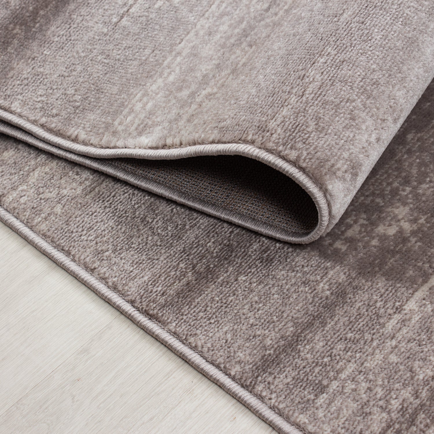 Modern Kurzflor Teppich Wohnzimmer Einfarbig Weicher flor Pflegeleicht