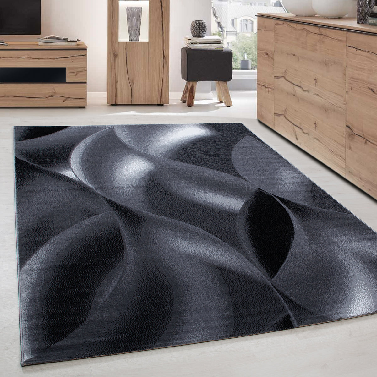 Carpettex Kurzflor Teppich Einfarbig Modern Pflegeleicht Weich