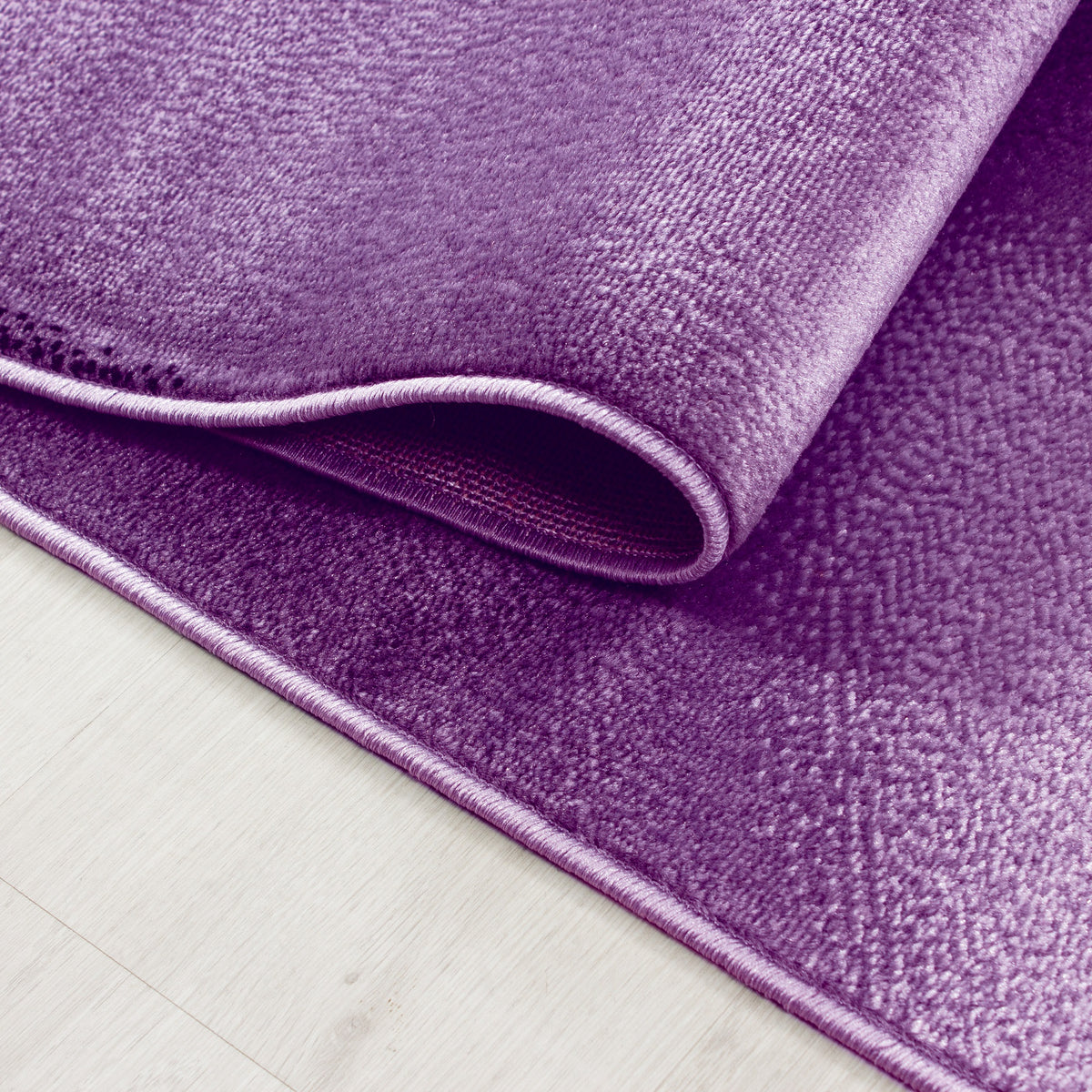 Carpettex Kurzflor Teppich Einfarbig Modern Pflegeleicht Weich