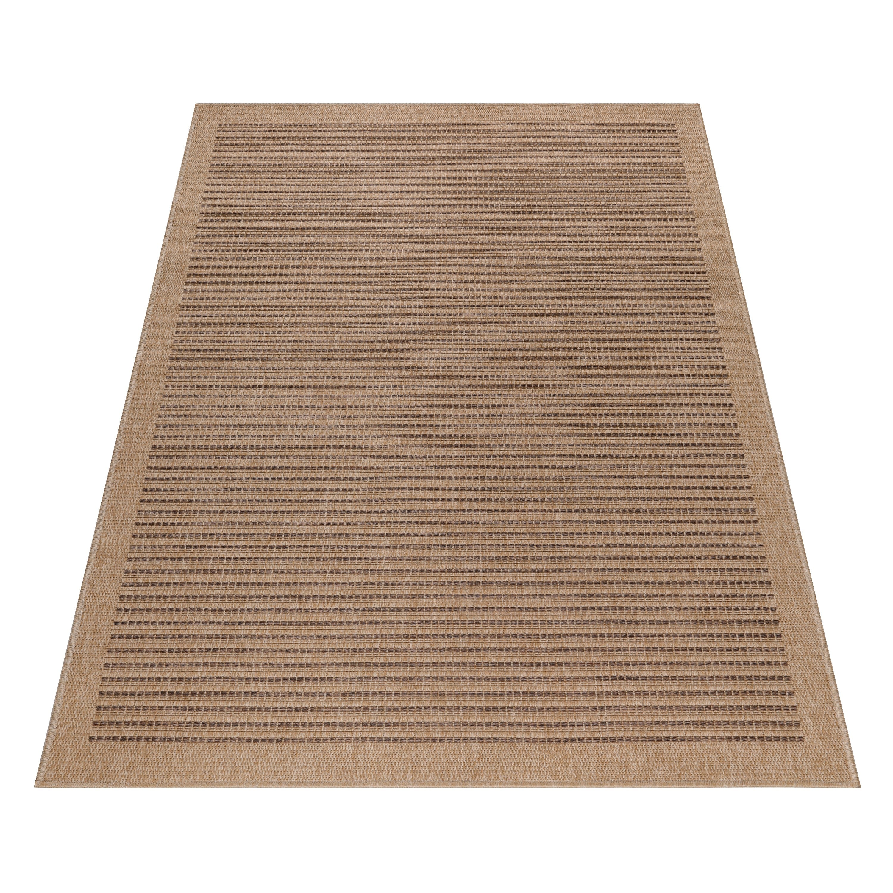 Indoor & Outdoor Rug Weatherproof Vintage Design Natural Look Kitchen Balcony Patio