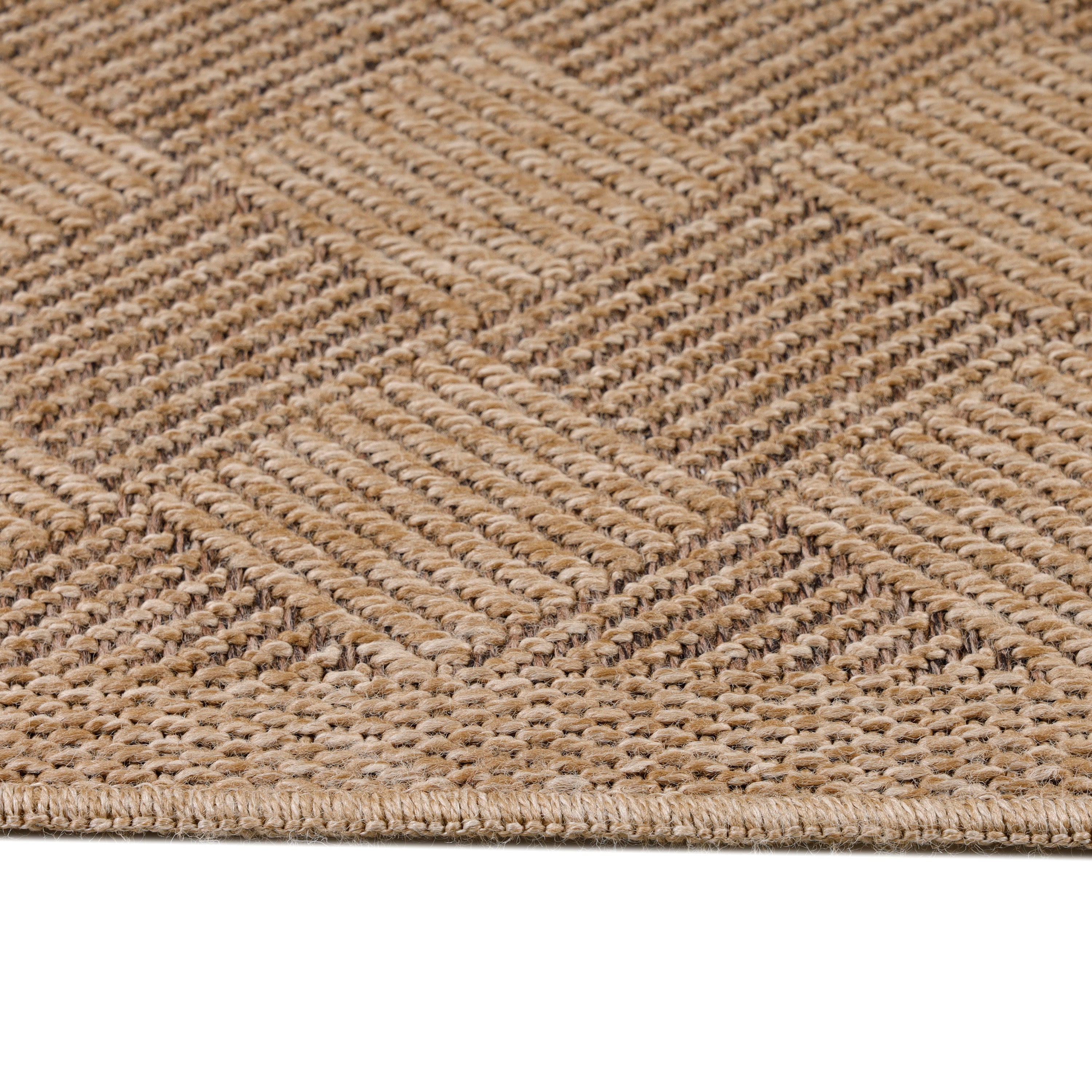 Indoor & Outdoor Rug Weatherproof Vintage Design Natural Look Kitchen Balcony Patio