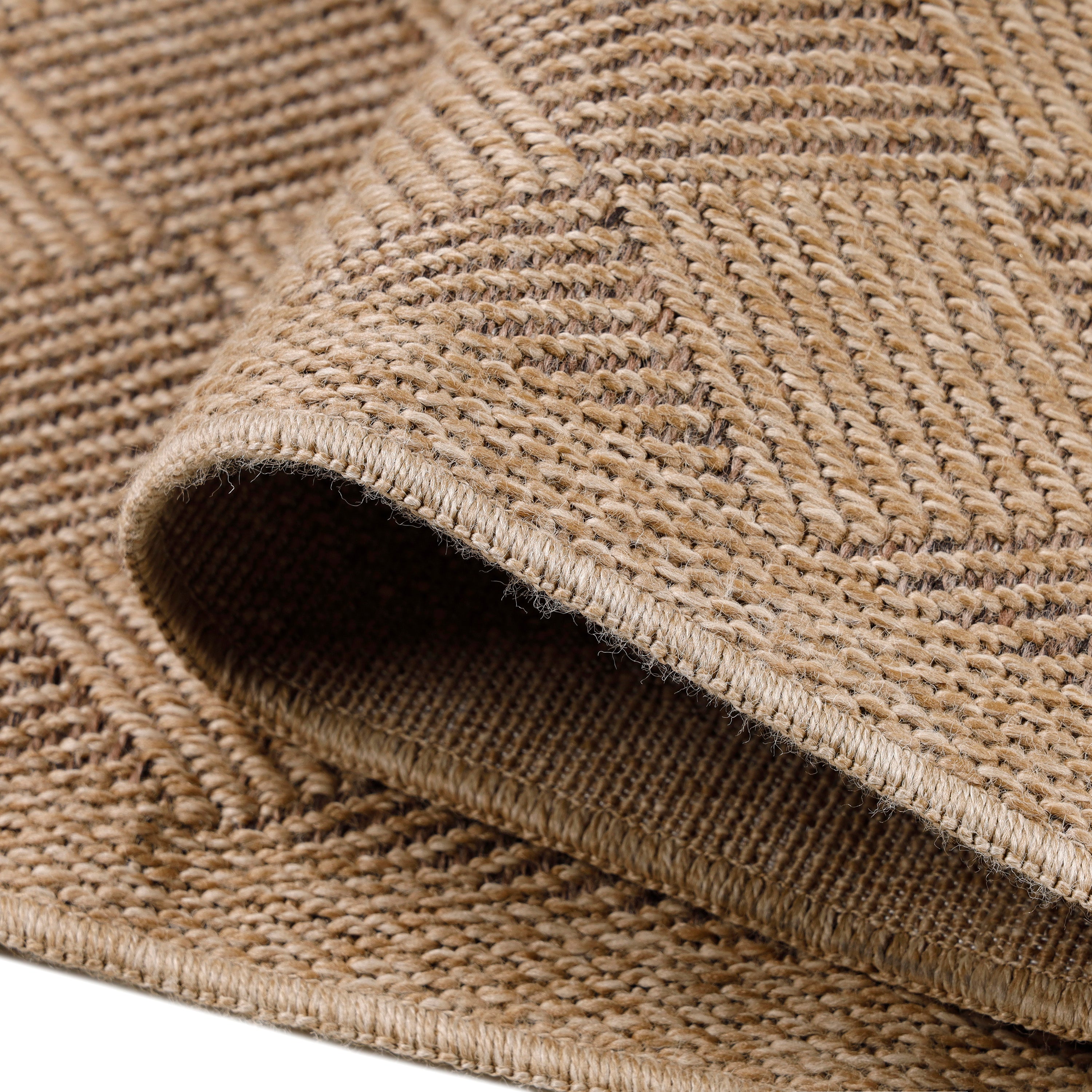 Indoor & Outdoor Rug Weatherproof Vintage Design Natural Look Kitchen Balcony Patio