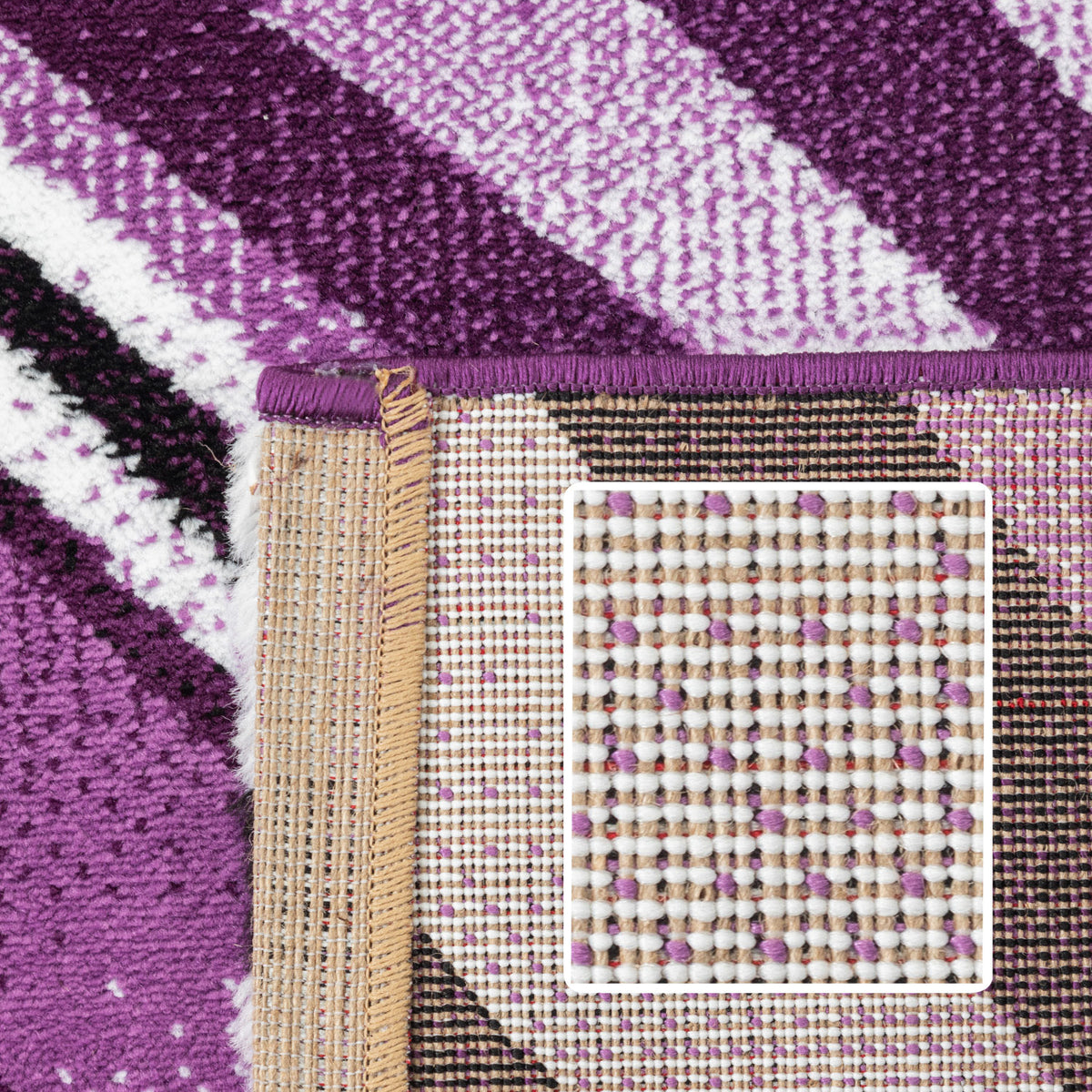 Carpettex Kurzflor Teppich Waschbar Extra Weich Modern