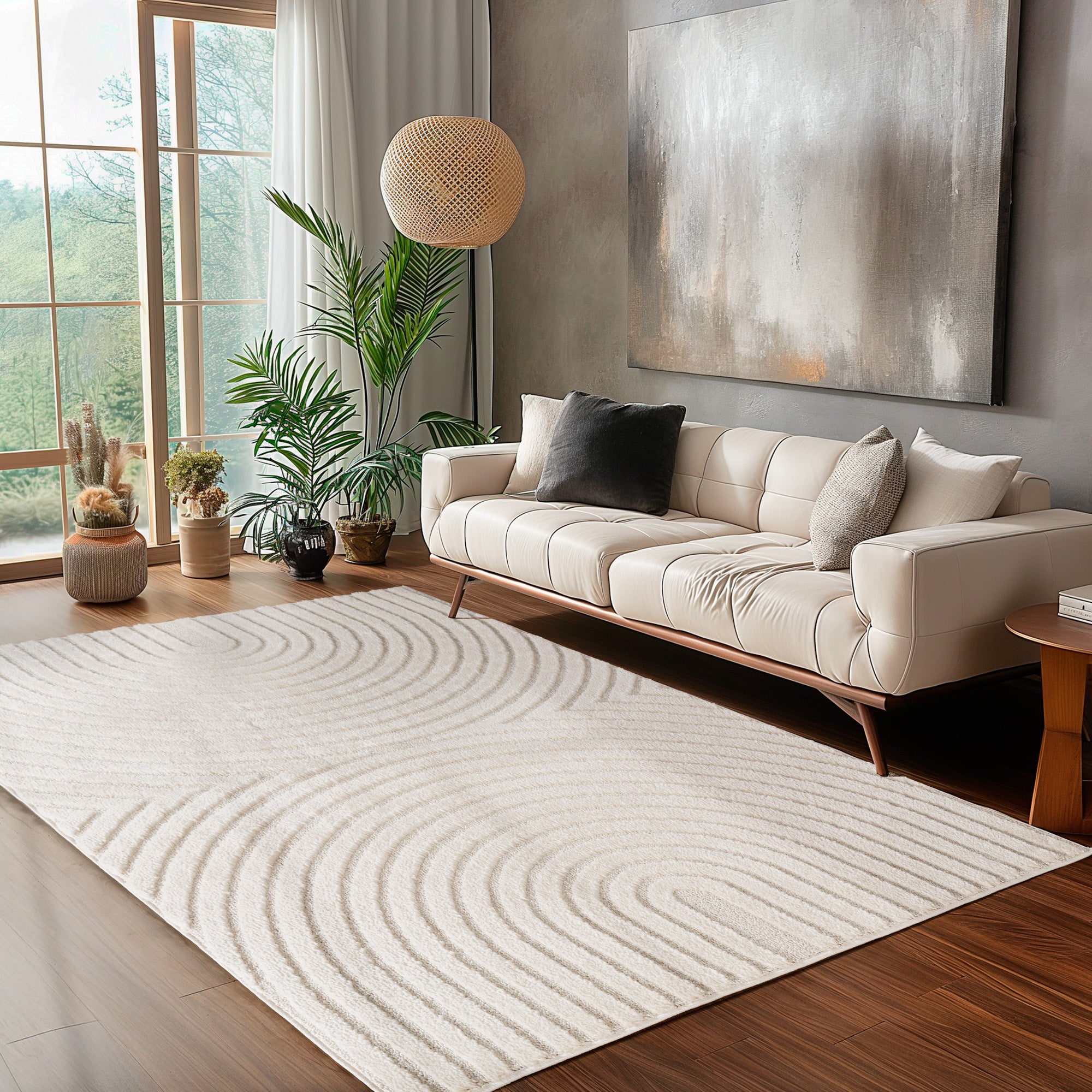 Teppich Wohnzimmer Schlafzimmer Küchenteppich Boho Teppich Pflegeleicht Design