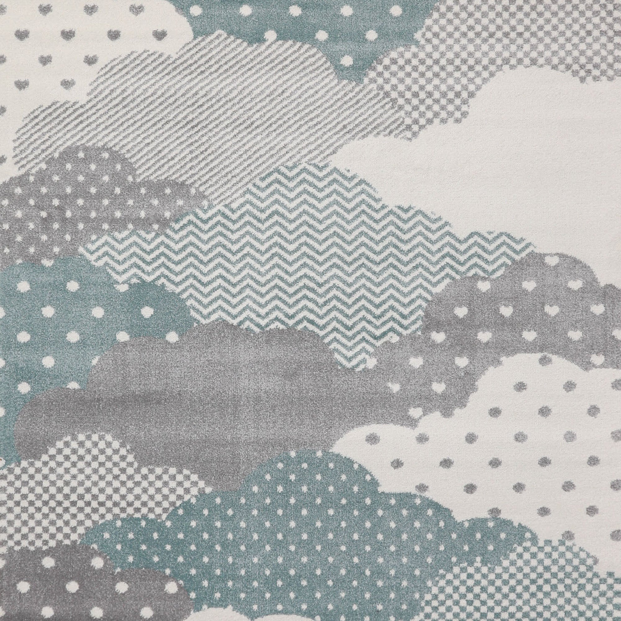 Tapis pour enfants chambre d'enfant design nuage tapis pour enfants chambre de bébé à poils doux