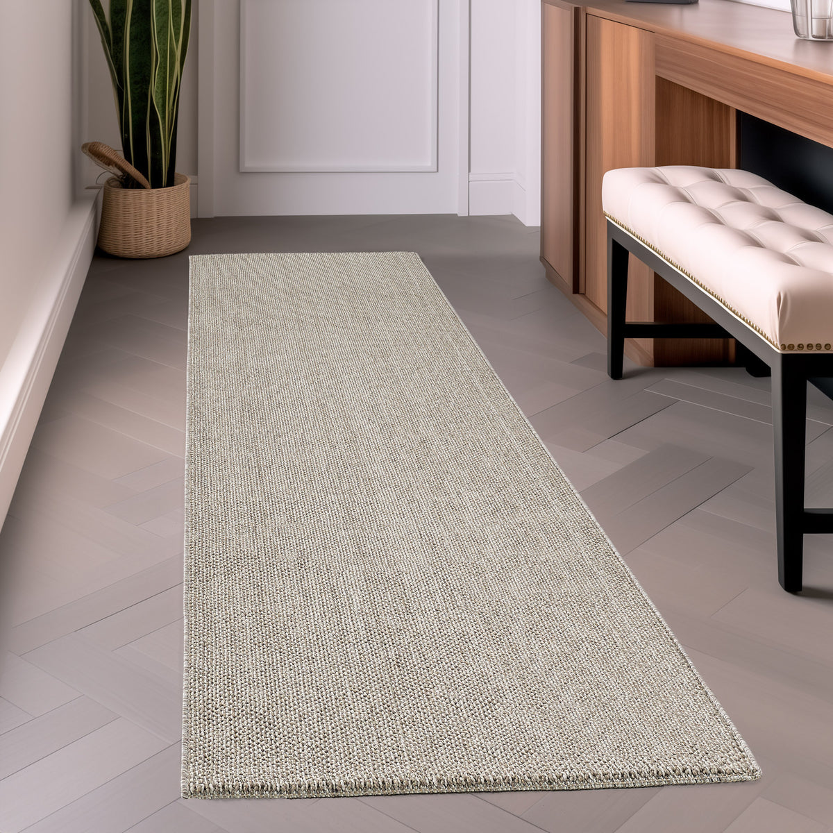 Carpettex Schlingenflor Teppich Einfarbig Weich Pflegeleicht