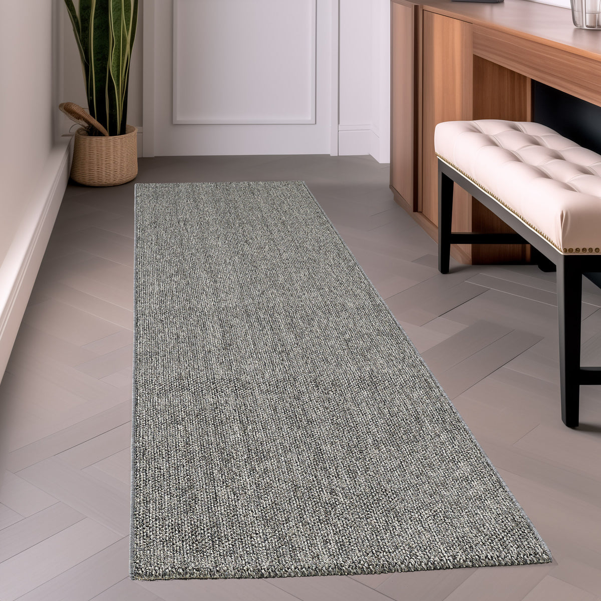 Carpettex Schlingenflor Teppich Einfarbig Weich Pflegeleicht