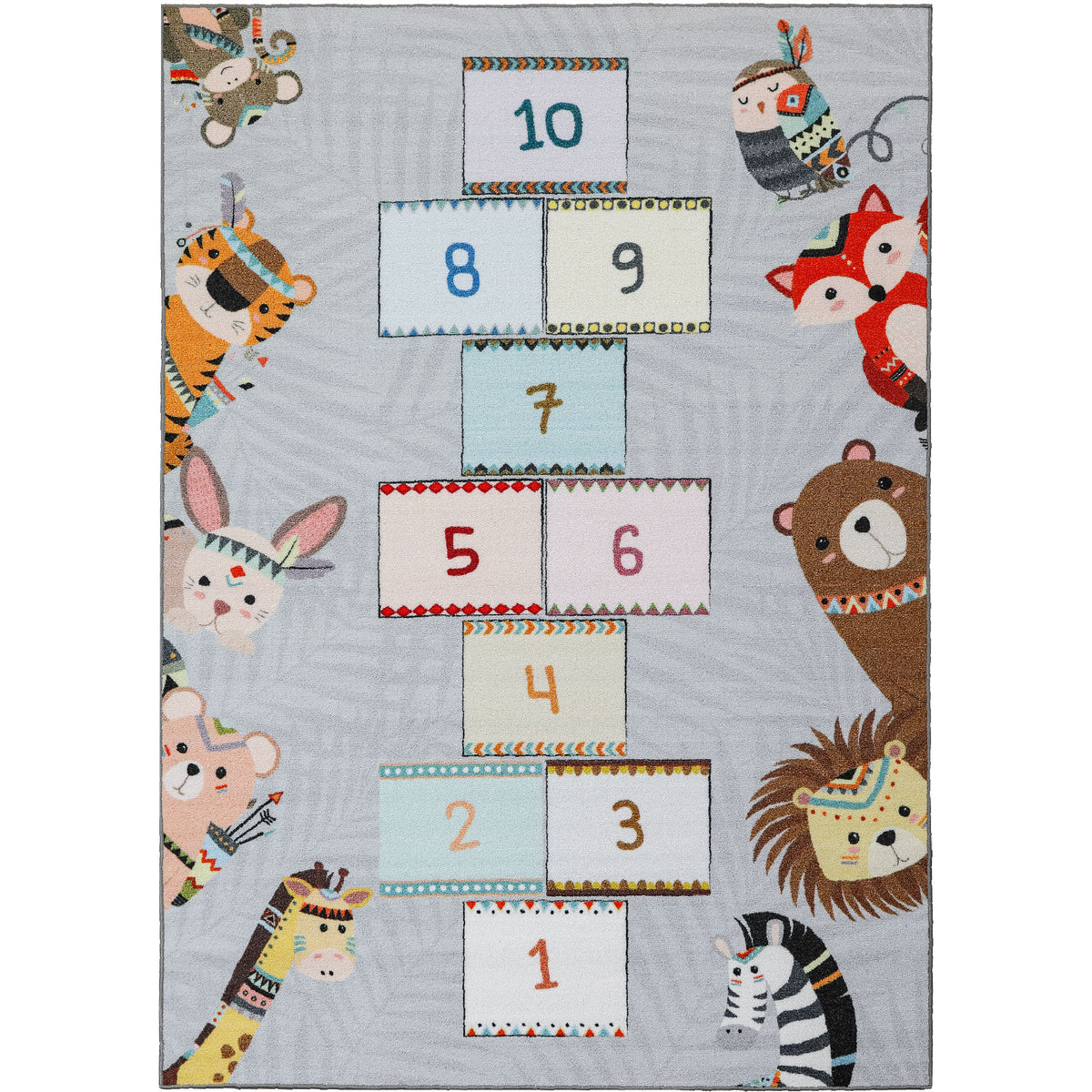 Carpettex Kinderteppich Babyteppich Rutschfest Weich Antiallergen