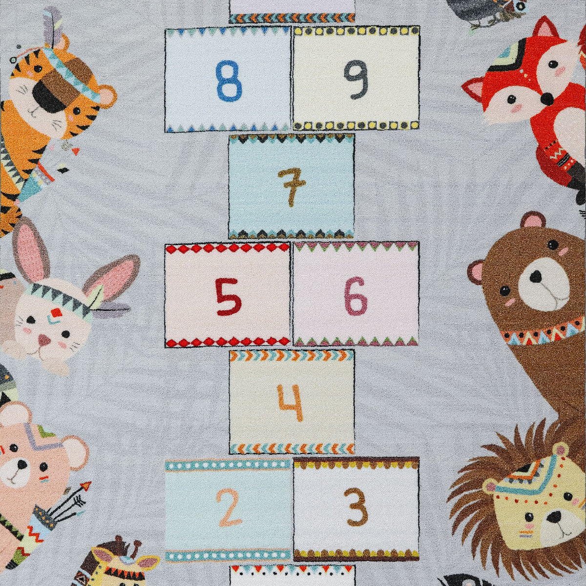 Carpettex Kinderteppich Babyteppich Rutschfest Weich Antiallergen