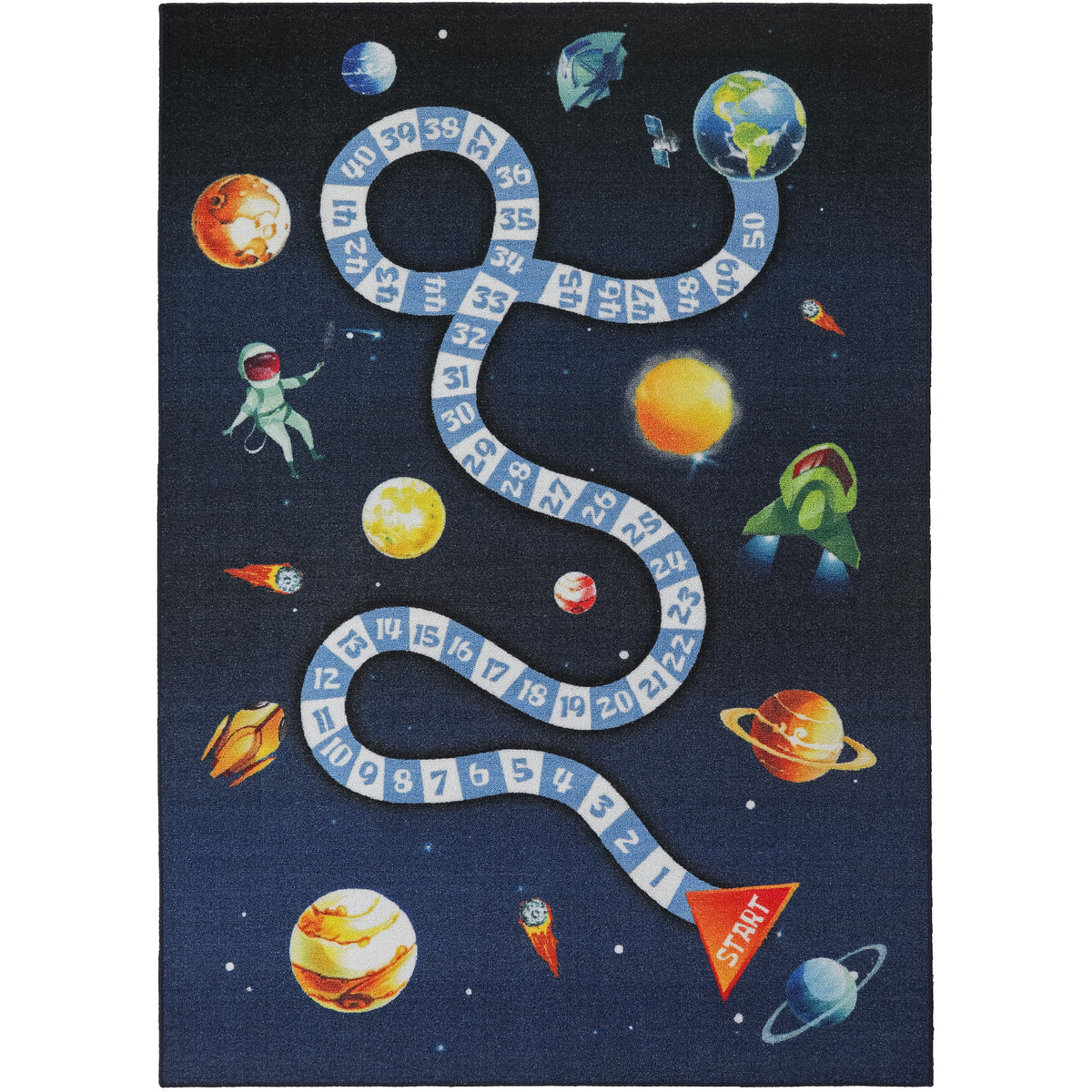 Carpettex Kinderteppich Babyteppich Rutschfest Weich Antiallergen