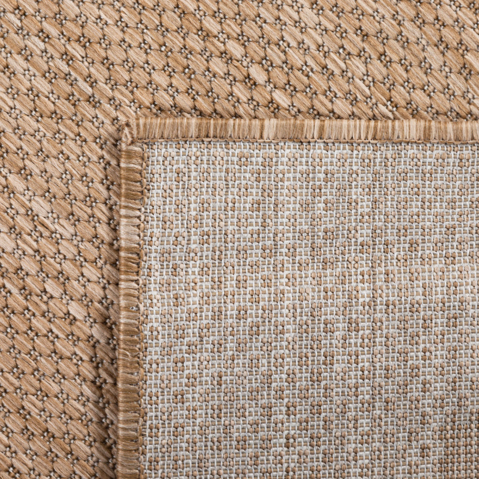 Round Outdoor Rug Plain Weatherproof Patio Kitchen Rug Flat Weave