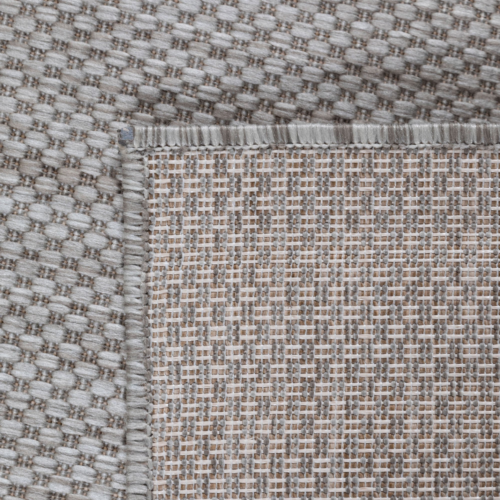 Round Outdoor Rug Plain Weatherproof Patio Kitchen Rug Flat Weave