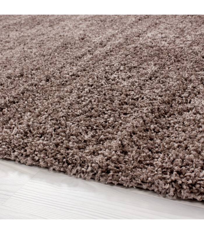Tapis à poils longs à poils longs, tapis de salon, doux, uni en 14 couleurs