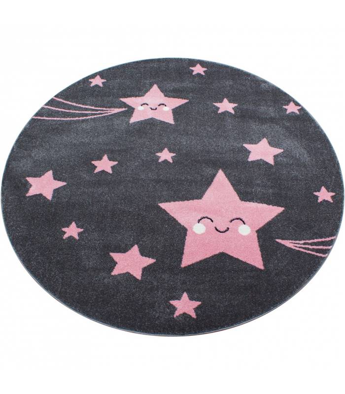 Tapis enfant poils courts phare bateau de mer chambre d'enfant gris beige