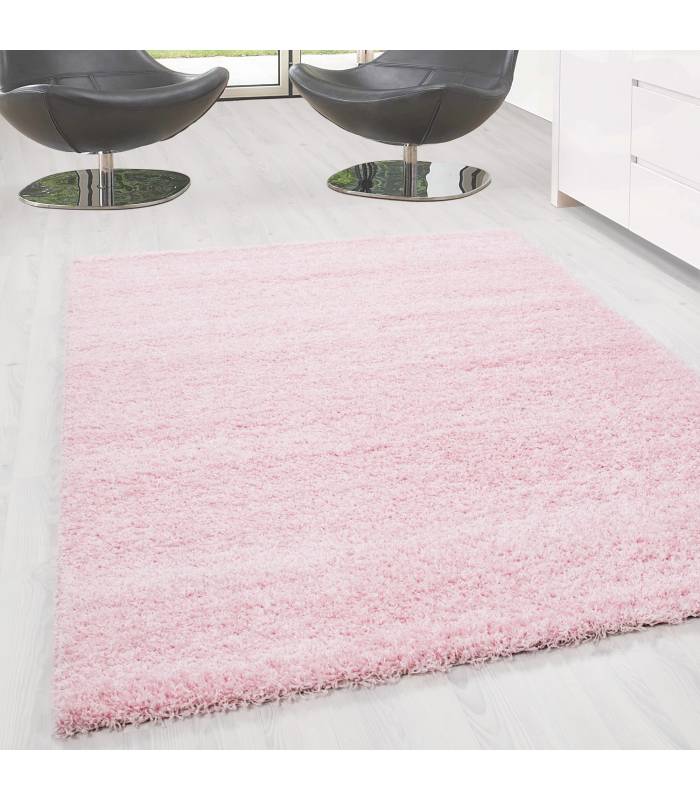 Tapis à poils longs à poils longs, tapis de salon, doux, uni en 14 couleurs