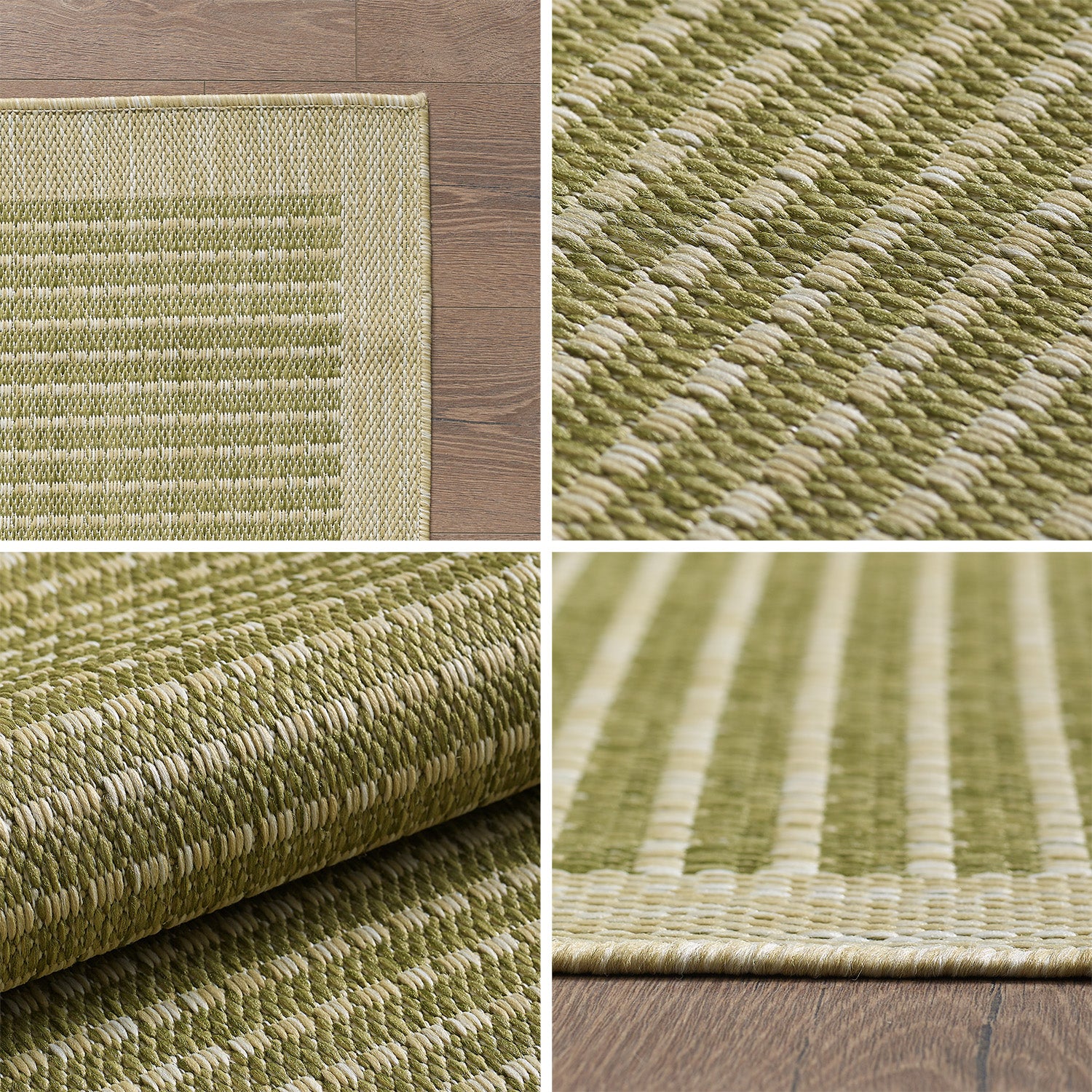 Tapis de couloir beige à poils longs pour salon, style bohème scandinave, motif 3D