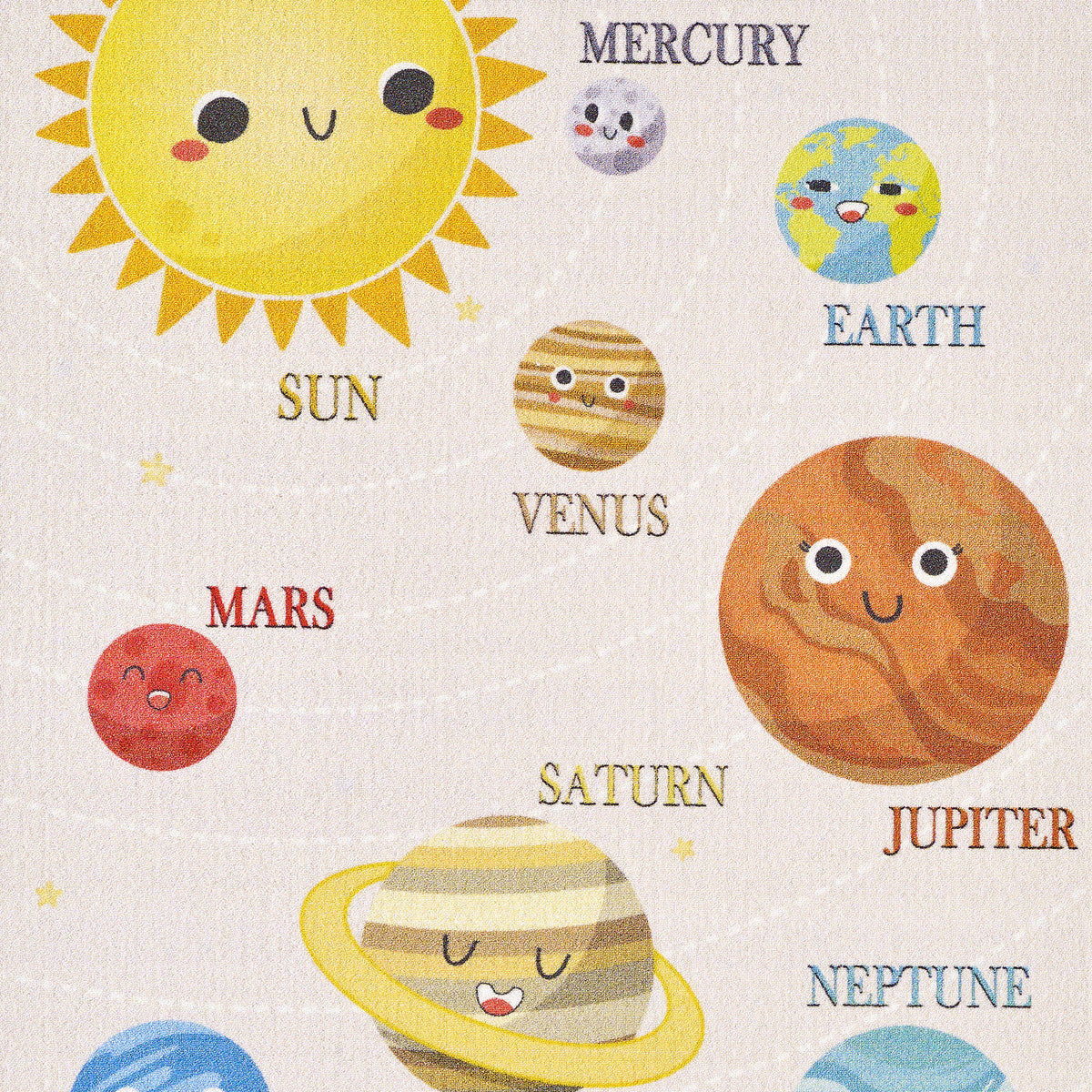 Carpettex Kinderteppich Babyteppich Rutschfest Weich Antiallergen