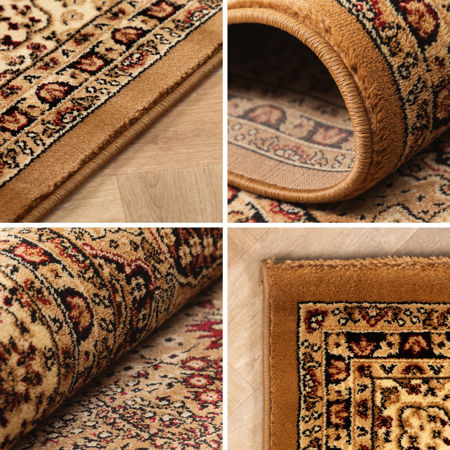 Orinet Teppich Klassisch Optik Webteppich orientalisch Design Teppich Wohnzimmer