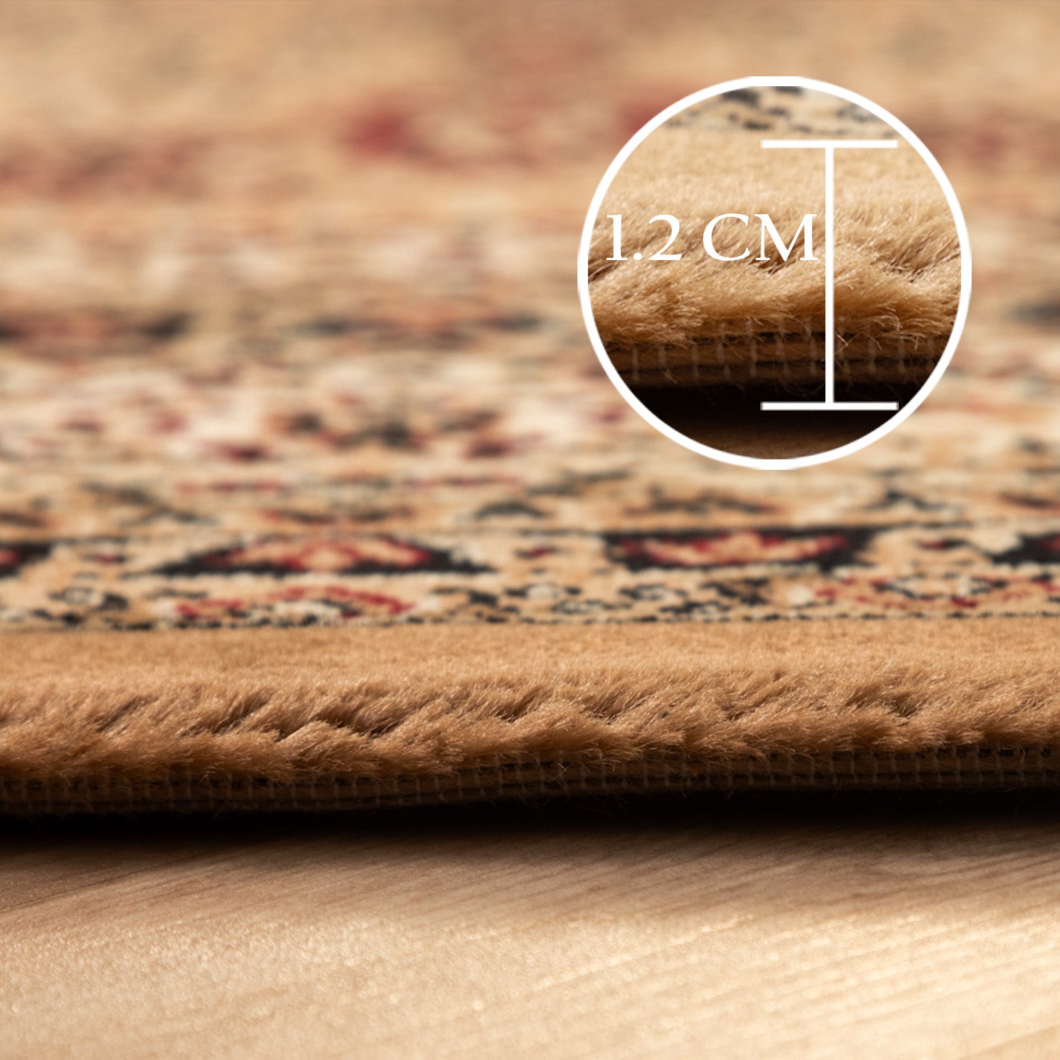 Orinet Teppich Klassisch Optik Webteppich orientalisch Design Teppich Wohnzimmer