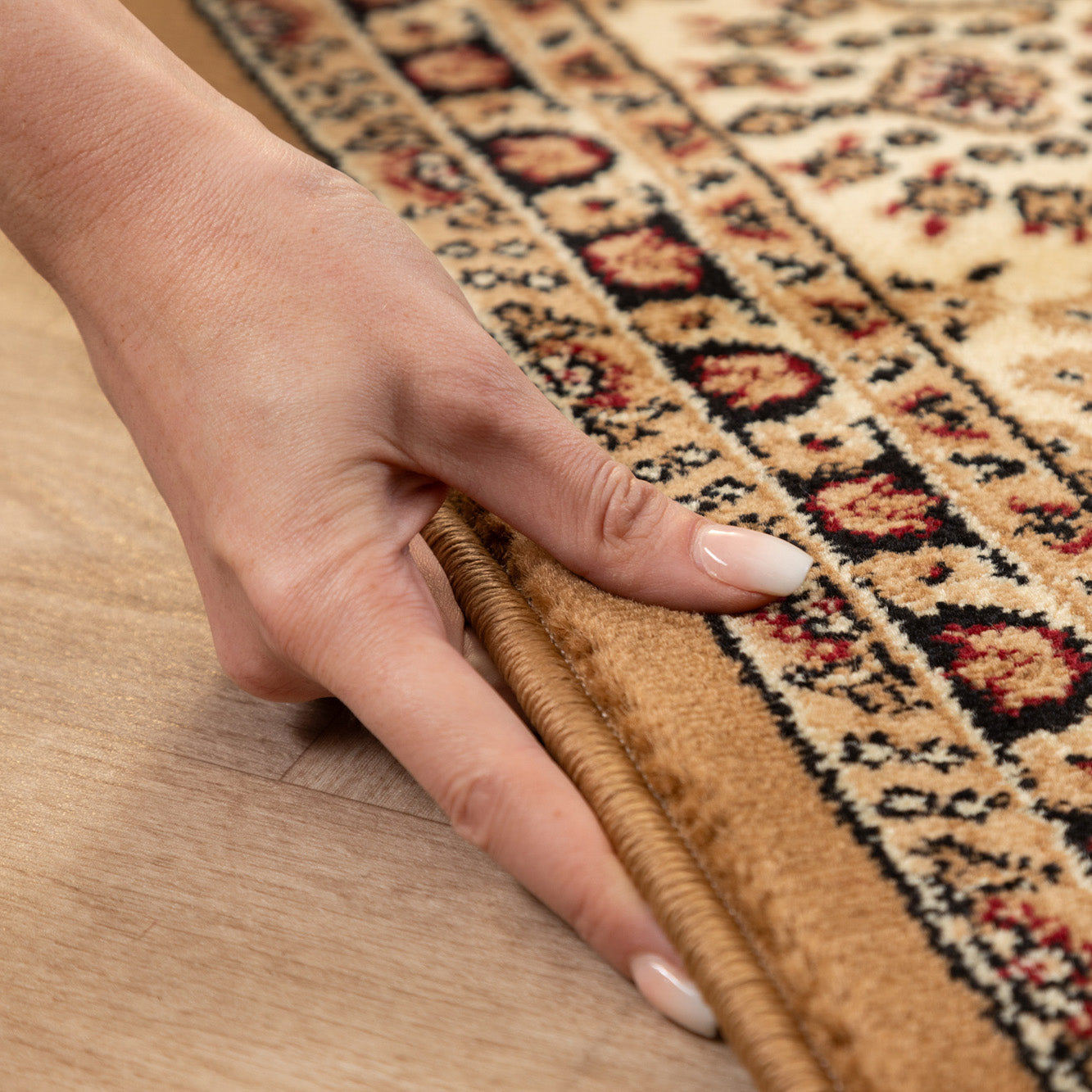 Orinet Teppich Klassisch Optik Webteppich orientalisch Design Teppich Wohnzimmer
