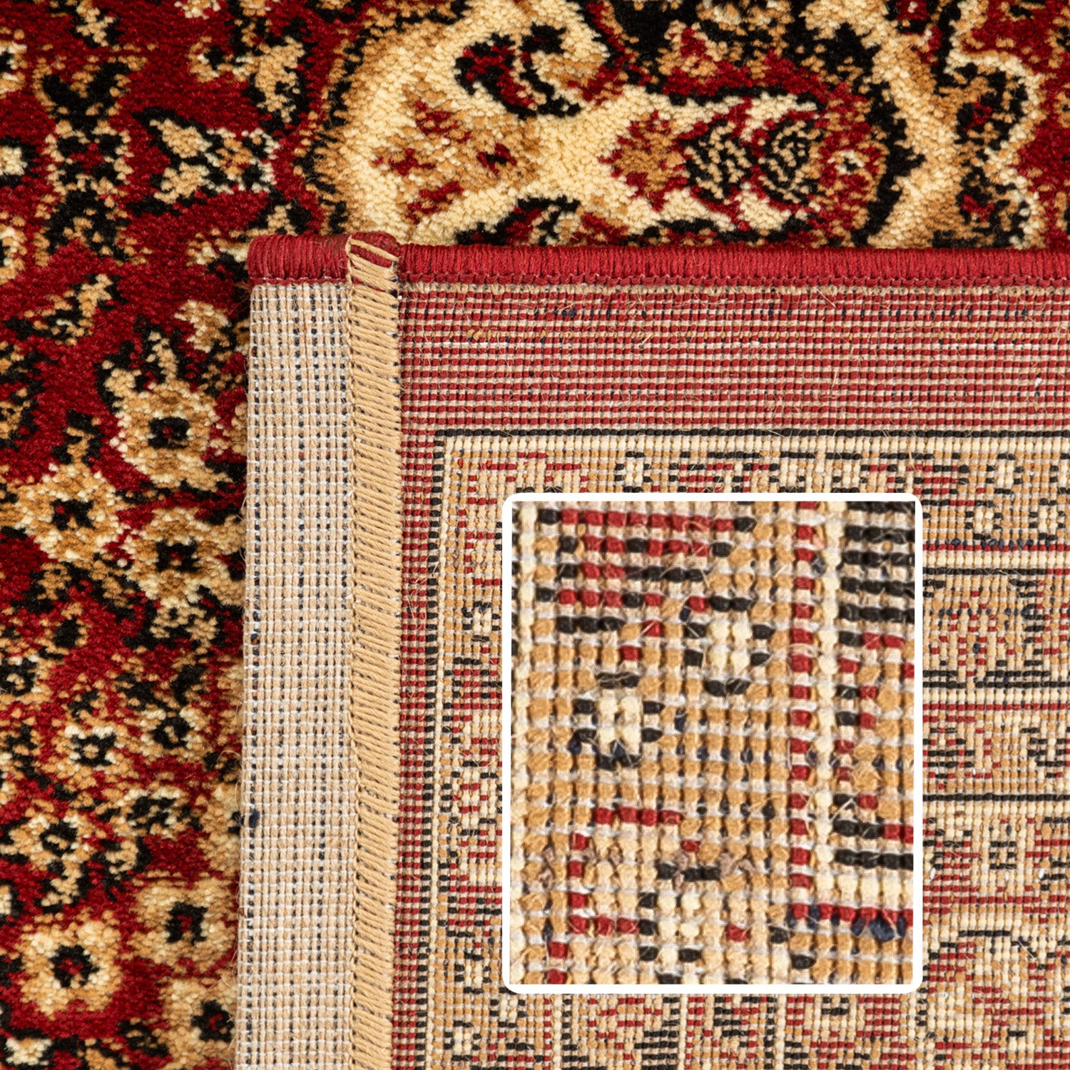Orinet Teppich Klassisch Optik Webteppich orientalisch Design Teppich Wohnzimmer
