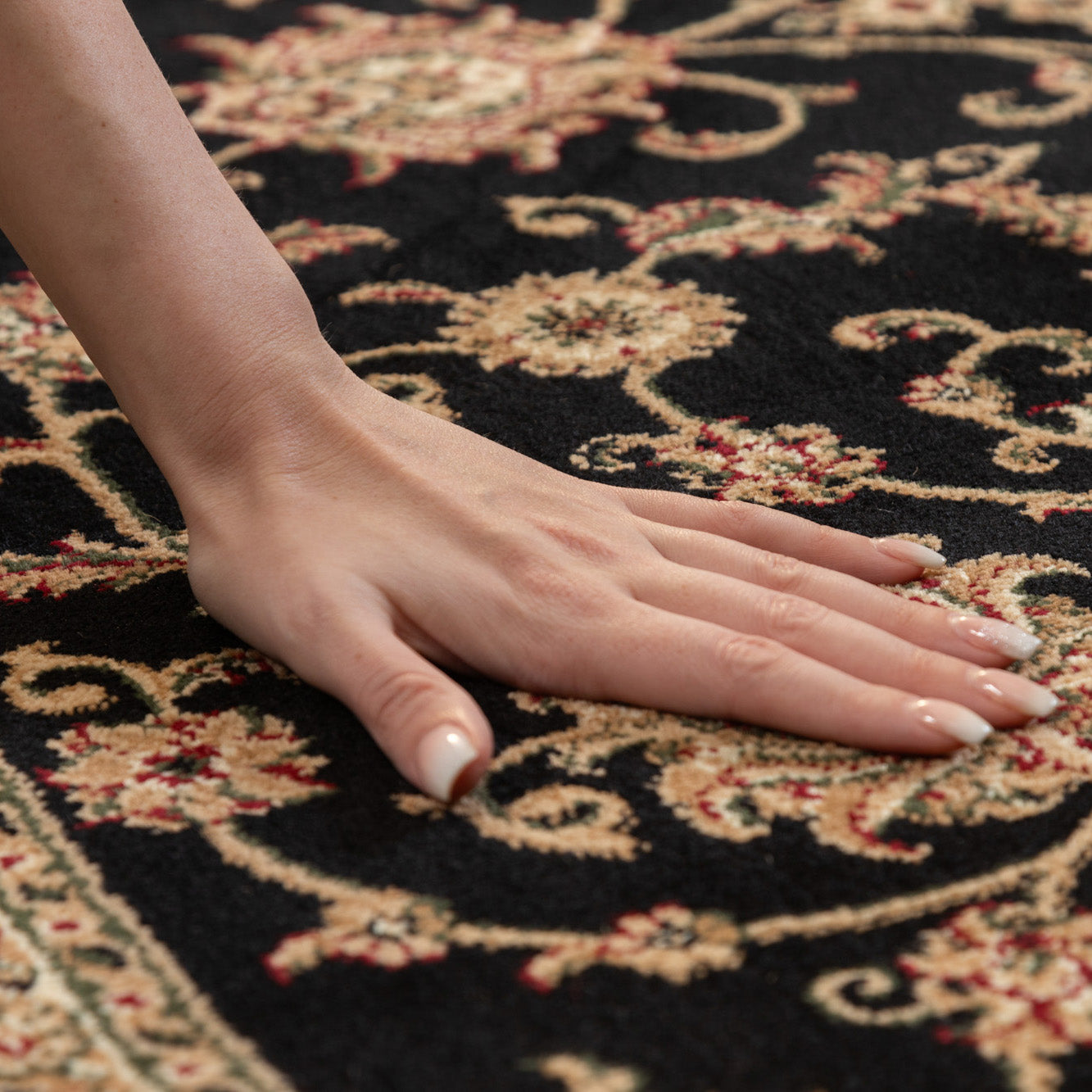 Tapis Orinet tapis tissé aspect classique tapis design oriental salon
