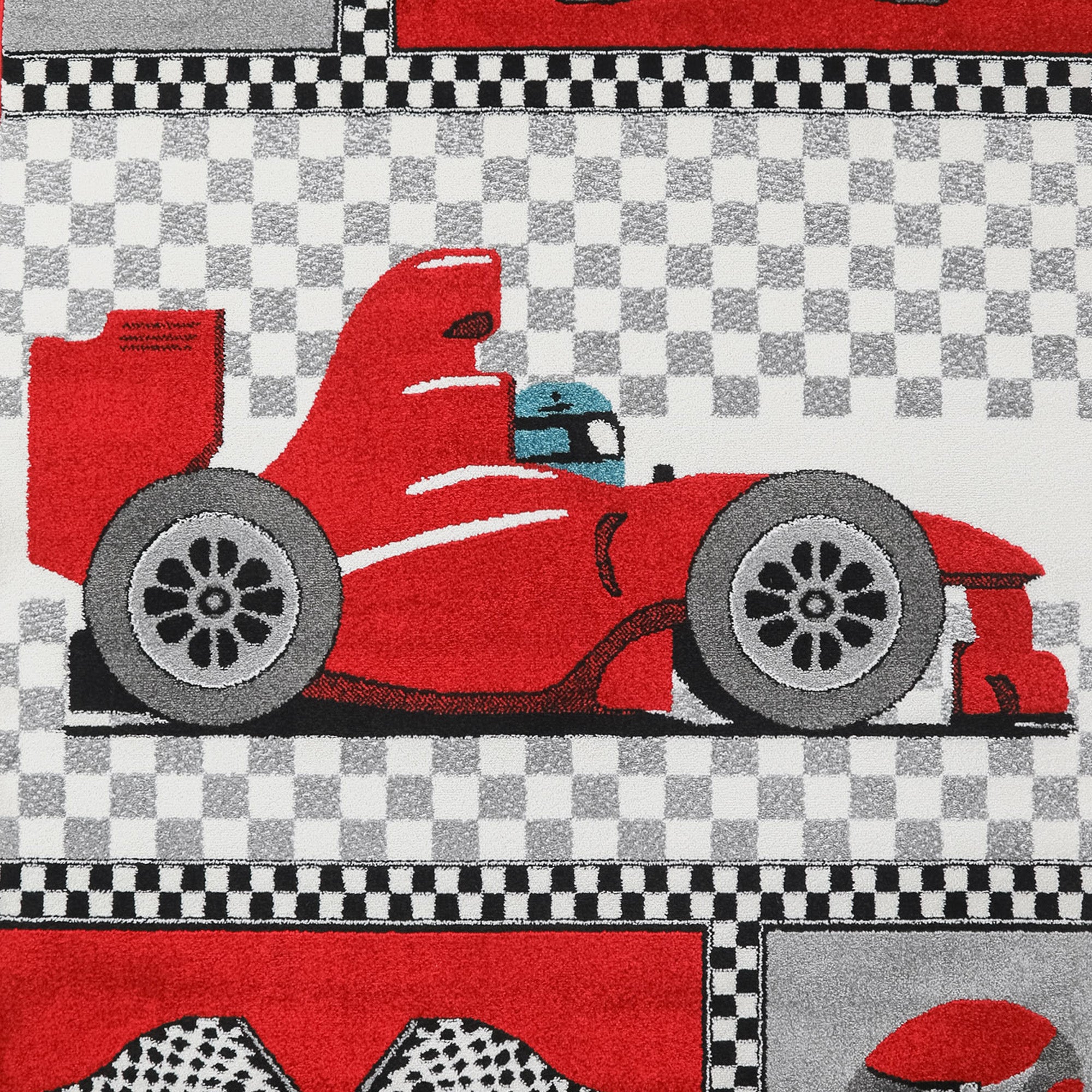 Tapis enfant garçon voiture de course design tapis chambre bébé chambre enfant