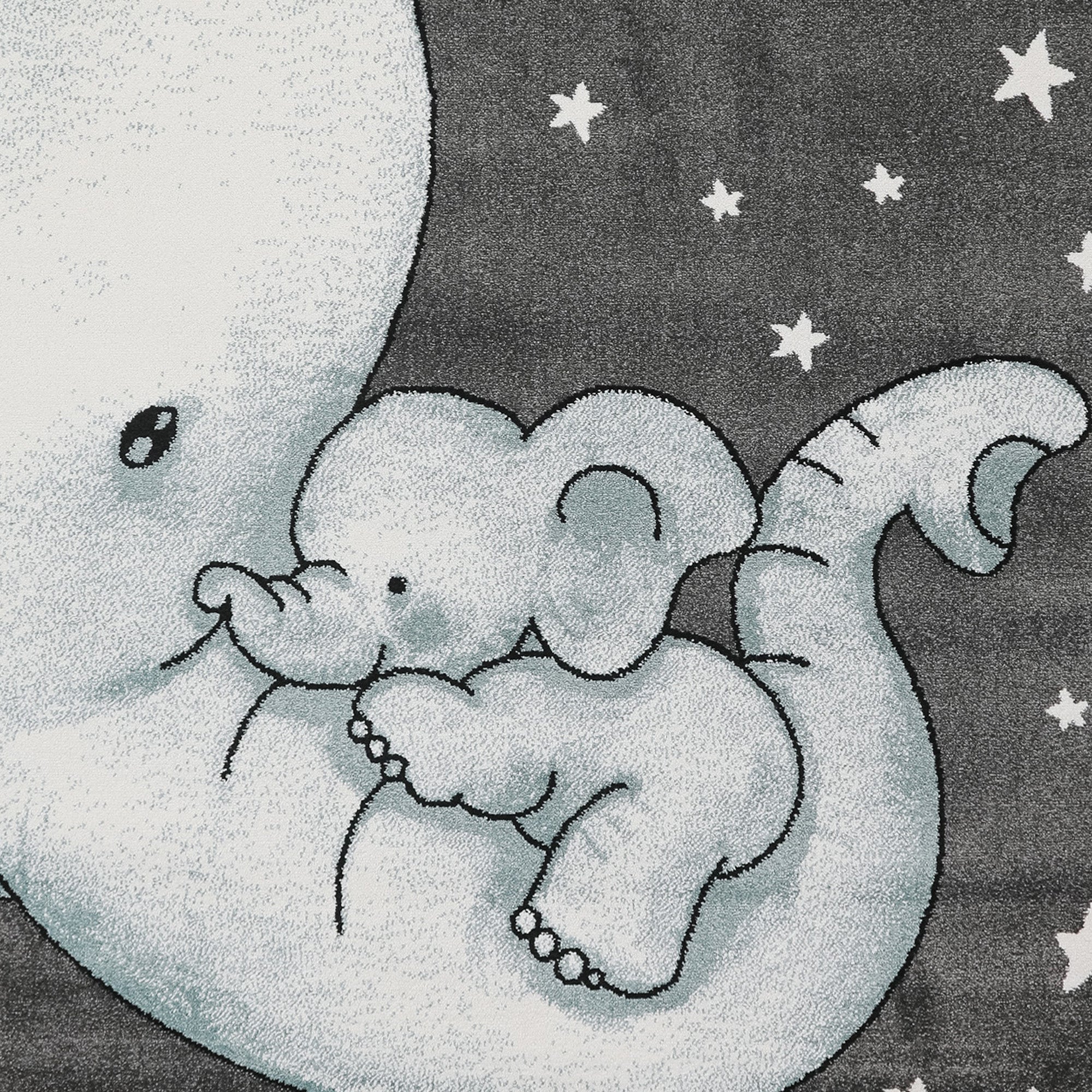 Children's carpet boy elephant design baby room carpet children's room easy to care for