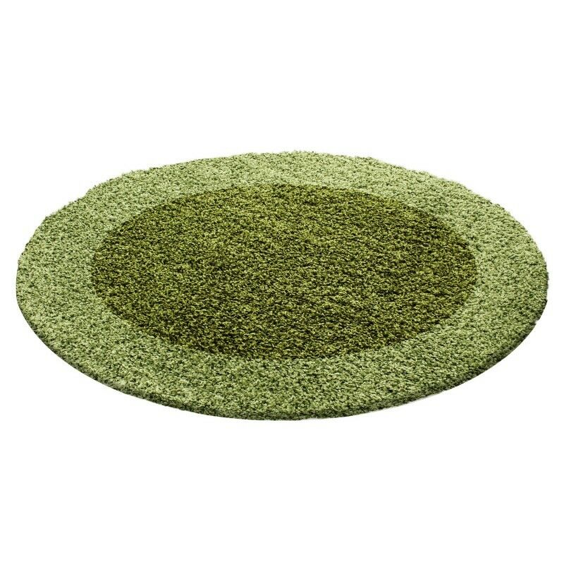 High-pile shaggy long-pile rug, living room rug with soft border - many colors