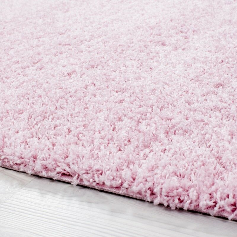 Hochflor Shaggy Langflor-Teppich Wohnzimmerteppich Soft Einfarbig in 14 Farben