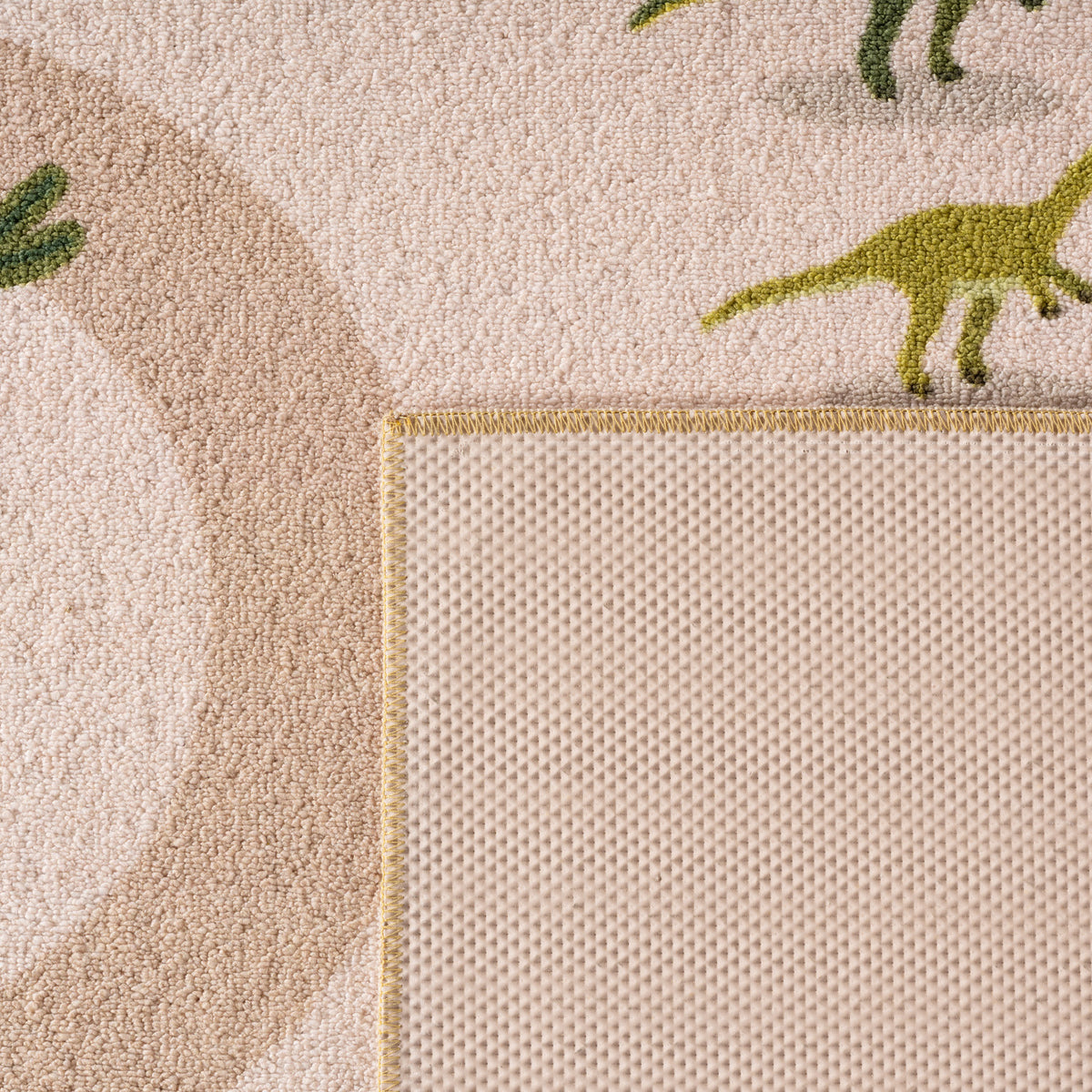 Carpettex Kinderteppich Dinosaurier Dino Straßen Spielteppich