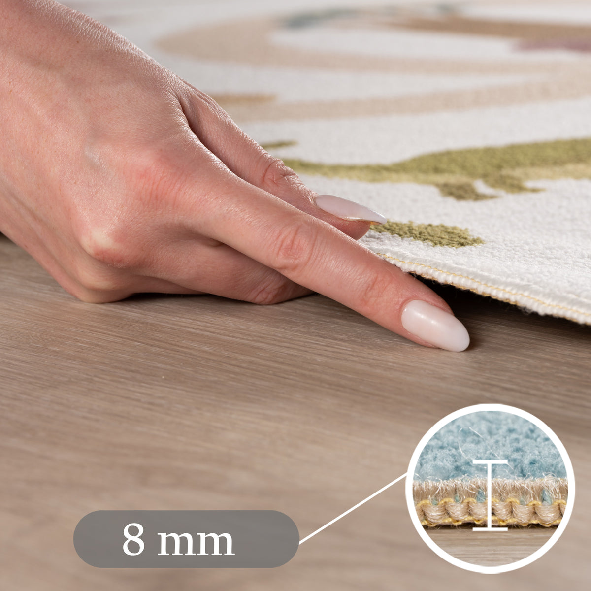 Carpettex Kinderteppich Dinosaurier Dino Straßen Spielteppich