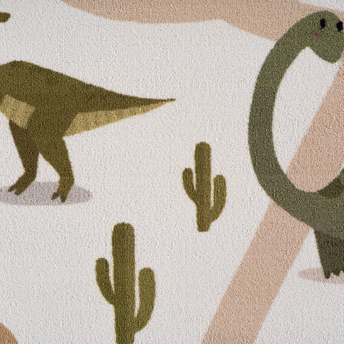 Carpettex Kinderteppich Dinosaurier Dino Straßen Spielteppich