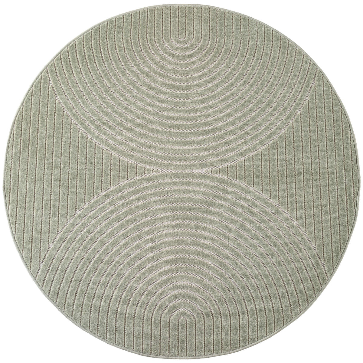 Carpettex Kurzflor Teppich 3D Hoch-Tief Skandi Boho Indoor Outdoor
